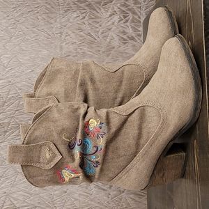 Rocket Dog Heeled Boots